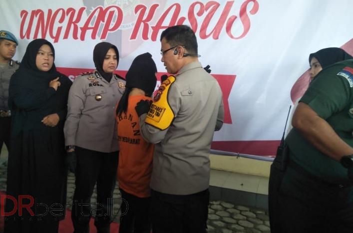 Wanita Nias Pembuang Bayi Hasil Hubungan Gelap Ditangkap