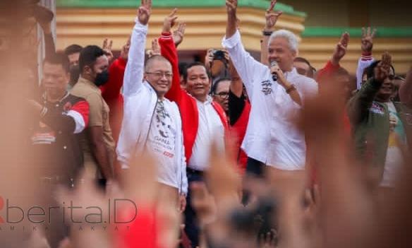 Kampanye Terbuka, Ganjar dan Mahfud Turun ke Sumatera Utara