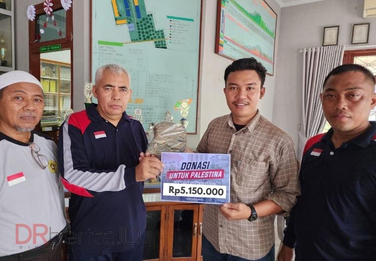 SMK Budhi Darma Indrapura Salurkan Donasi Peduli Palestina