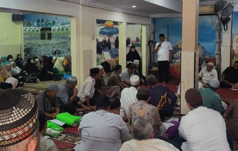 Rahudman Harahap Doakan dan Harapkan Calhaj Kota Medan Dorong Syiar Islam