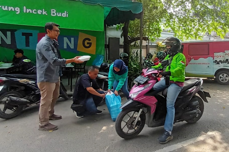 MTXL Gandeng PFI Medan Sedekah Jumat