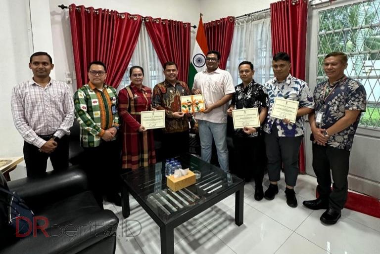 Kantor Imigrasi Sibolga Terima Penghargaan dari Konsulat Jenderal India