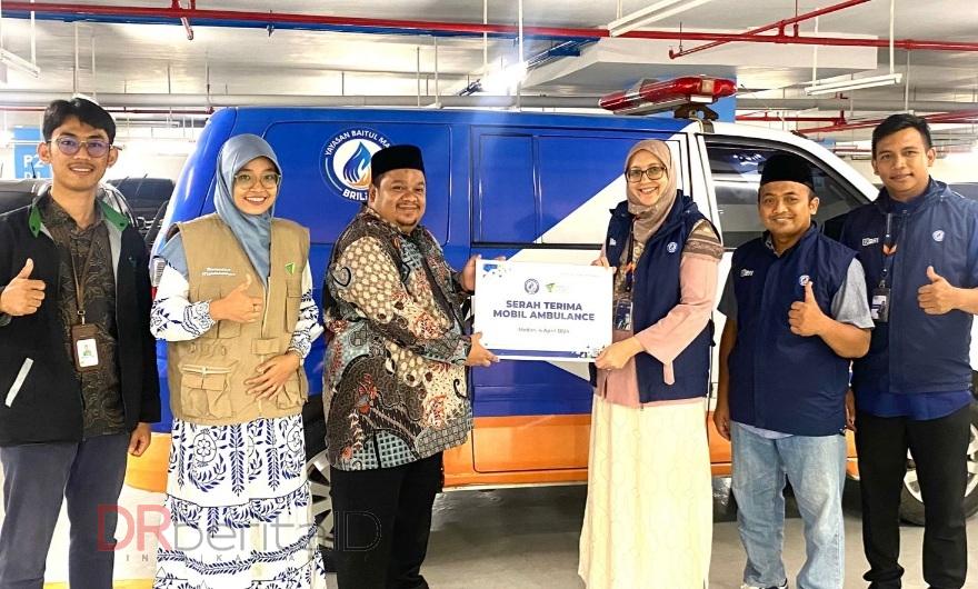 YBM BRILiaN dan DDW Serah Terima Ambulance Untuk Layani Mustahik
