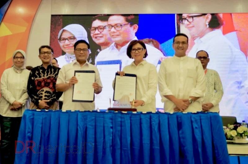 Bank Sumut dan UGM MoU Peningkatan dan Pengembangan Kapasitas SDM