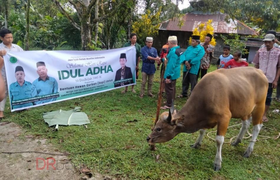 JBMI Setiap Tahun Salurkan Hewan Qurban ke Masyarakat Sumatera Utara