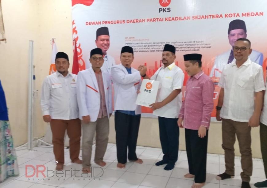 Setelah 3 Partai, Rahudman Harahap Ingin Bersama PKS Bangun Kota Medan