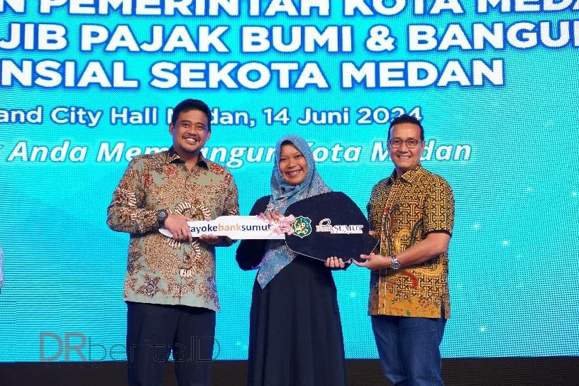 Bank Sumut Hadirkan Loket Pembayaran Pajak pada Pertemuan WP PBB Potensial Pemko Medan