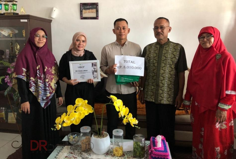 SMP Negeri 6 Binjai Salurkan Donasi ke Palestina Melalui DDW