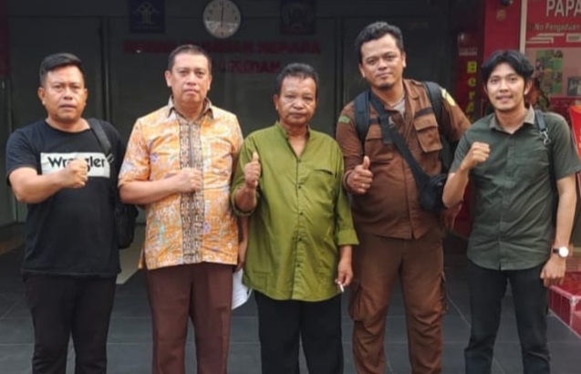 Tumirin Bebas dan Keluar dari Rutan Medan