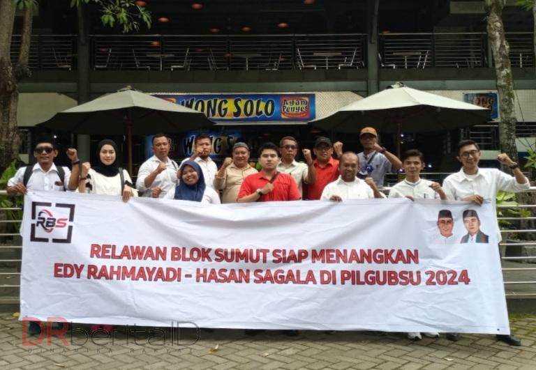 Arief dan Riki Pimpin Relawan Blok Sumut Siap Menangkan Edy - Hasan di Pilgubsu 2024