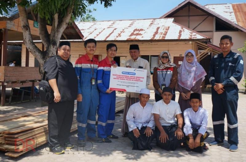 Dukung Pendidikan Agama, Pesantren di Aceh Utara Dapat Bantuan dari PT. Pertagas