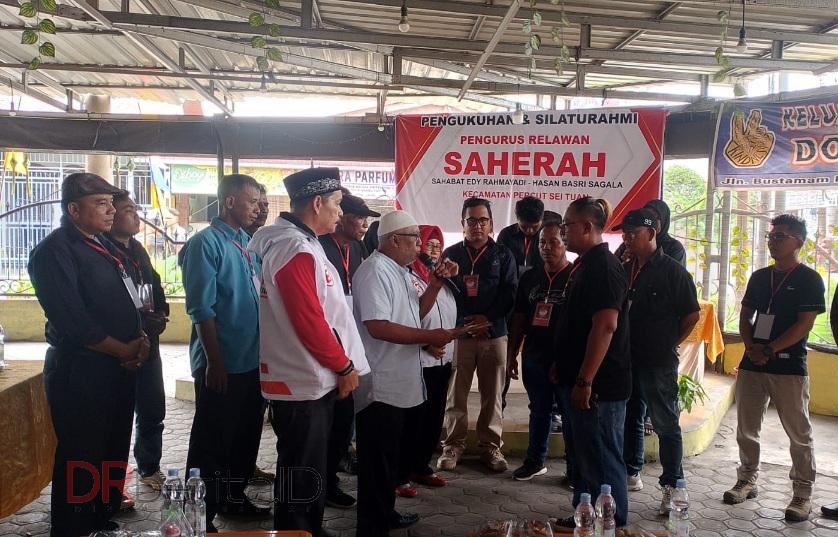 SAHERAH Percut Seituan Dikukuhkan, DPP: Mari Kita Menangkan Edy - Hasan untuk Sumut Lebih Baik