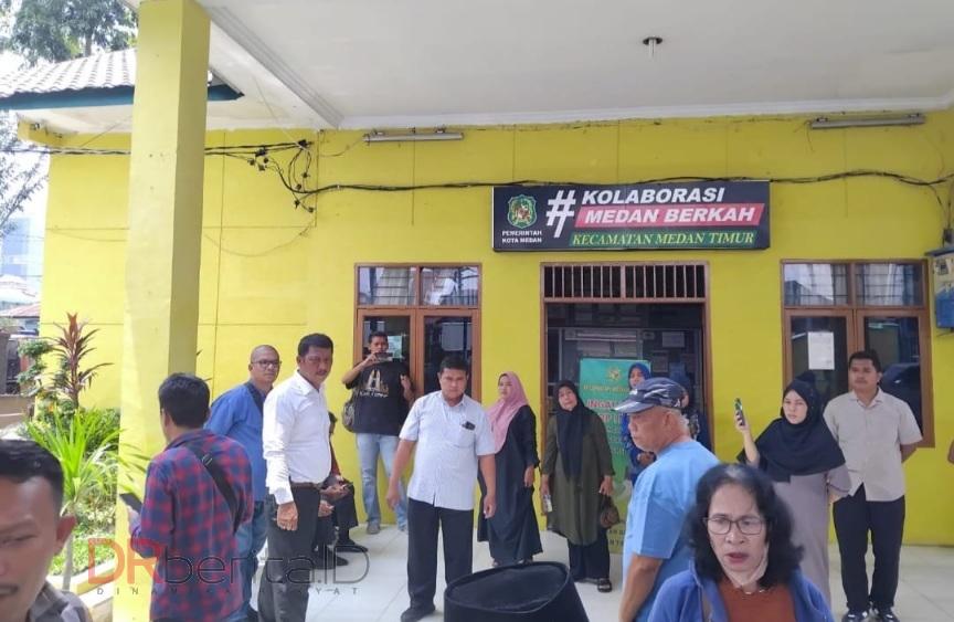 Camat dan Pengembang Tak Datang Mediasi, Sekretaris Pasang Badan ke Anggota DPRD Medan