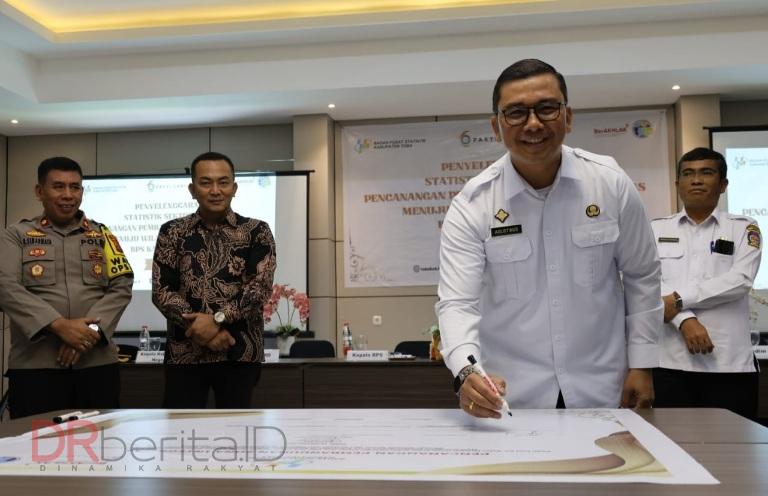 Pj. Bupati Toba Minta Dukung BPS Evaluasi Statistik Sektoral