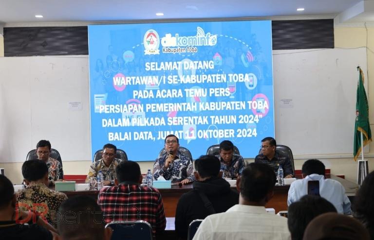 Pemkab Toba Perhatikan Netralitas ASN di Pilkada, Agustinus Ajak Jurnalis Buat Berita Berimbang