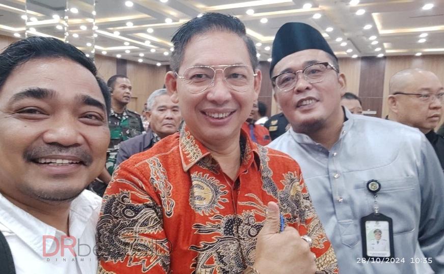 Resmi, Wong Cung Sen Ketua DPRD Medan