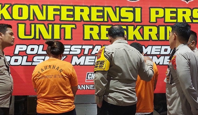 PNS Kejari Deliserdang dan Teman Wanitanya Ditangkap Gelapkan Mobil Rental
