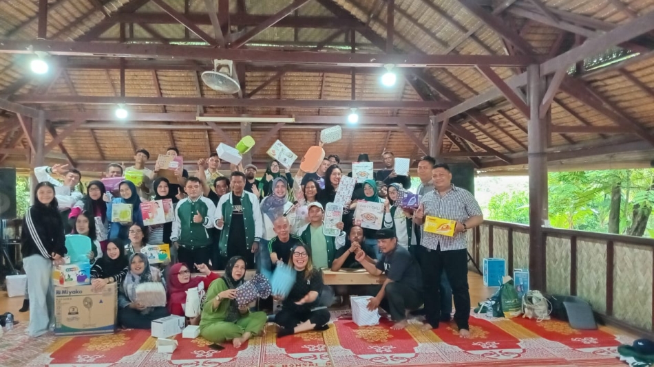 USU Gelar Media Gathering bersama Mitra Media USU di Kampung Ladang