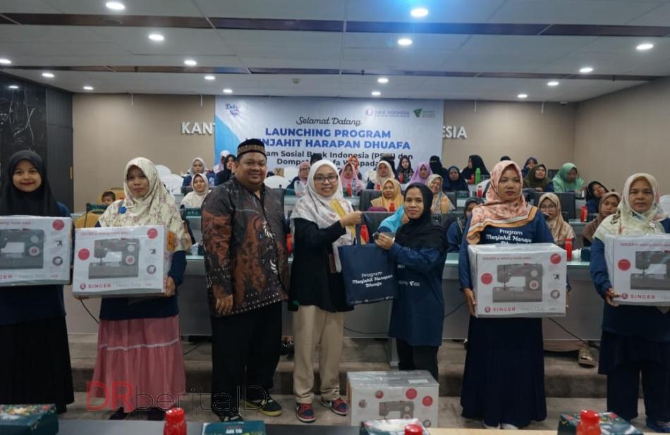 Bank Indonesia Luncurkan Program Menjahit Harapan Dhuafa Untuk Pemberdayaan Ekonomi