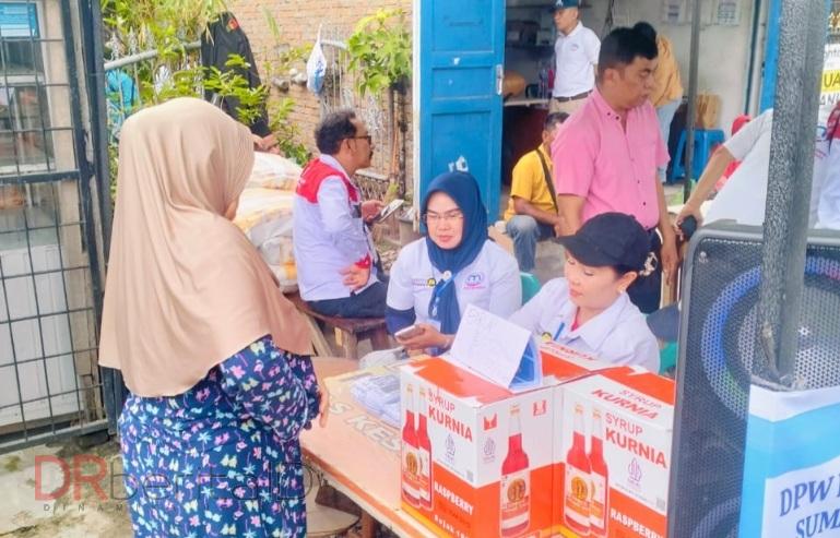 IMO dan Disperindag Sumut Buka Pasar Murah Sambut Bulan Suci Ramadan