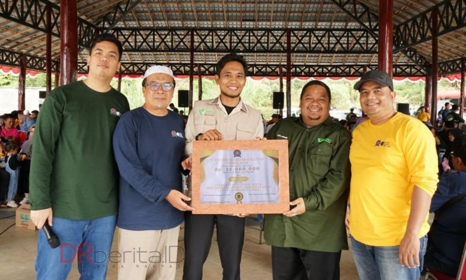 Syukuran Akreditasi Unggul, UNPAB Medan Salurkan Donasi Rp. 26 Juta Kepada Kaum Dhuafa