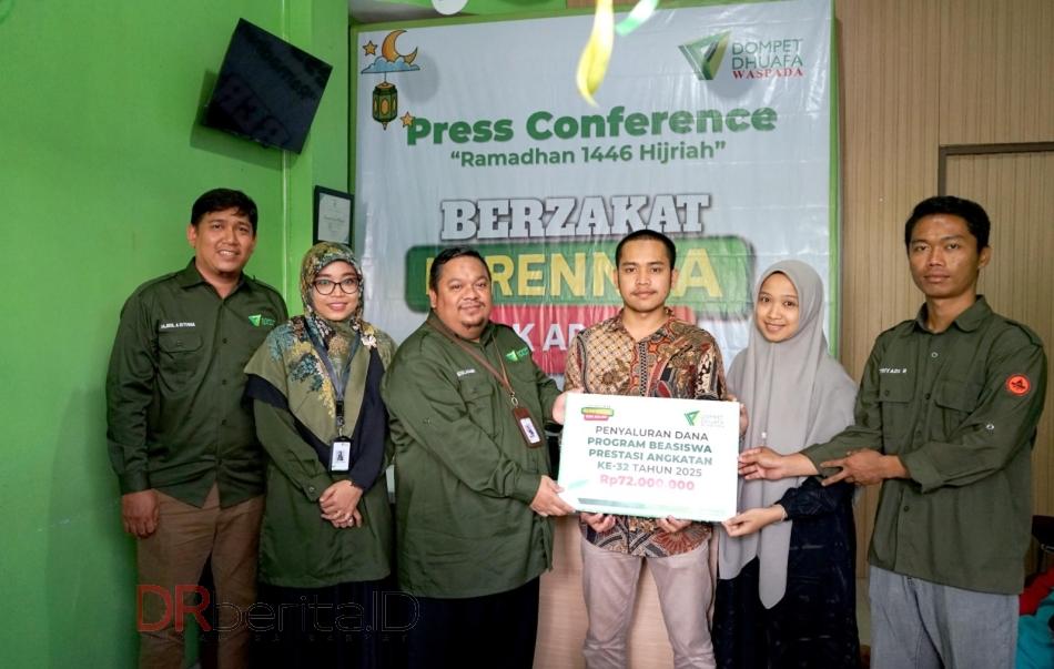 Ramadan 1446 H, Dompet Dhuafa Waspada Gencarkan Ajakan Kerennya Berzakat