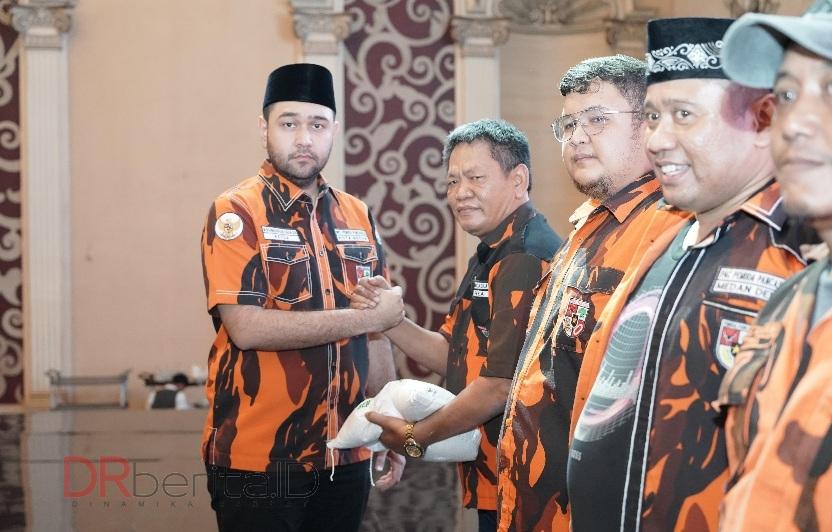 143 Ketua Ranting Pemuda Pancasila se Kota Medan Dapat THR, dan Ratusan Anak Yatim Terima Tali Asih