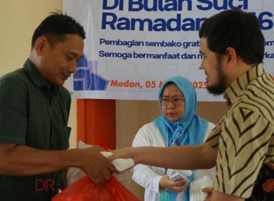 RSU Sufina Aziz Bagikan Sembako Gratis Untuk Pekerja dan Dhuafa di Sekitar Rumah Sakit