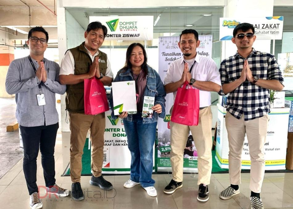 Plaza Medan Fair Kembali Hadirkan Gerai Zakat Dompet Dhuafa Selama Ramadan