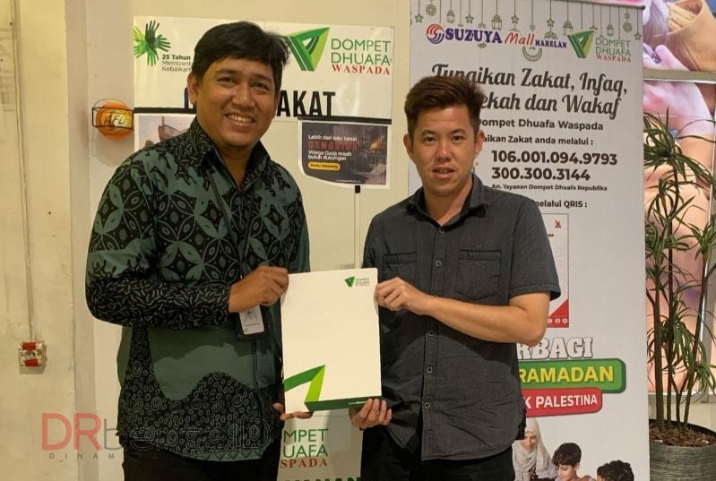 Mudahkan Pengunjung Beramal di Bulan Ramadan, Suzuya Mall Marelan Hadirkan Gerai Zakat Dompet Dhuafa