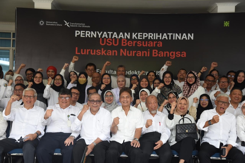 Keprihatinan Guru Besar FK USU terhadap Arah Kebijakan Kesehatan Nasional