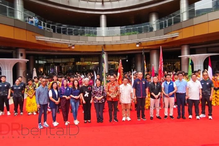 Wong Chun Sen Resmi Buka Kejuaraan Barongsai Naga dan Pekingsai di Deli Park Podomoro Medan