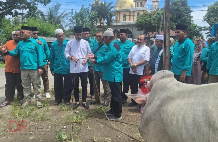 JBMI Salurkan Hewan Kurban ke Sumut, Arif Rahmansyah Marbun: Kegitan Ini Bagian Misi Ukhuwah Islamiah
