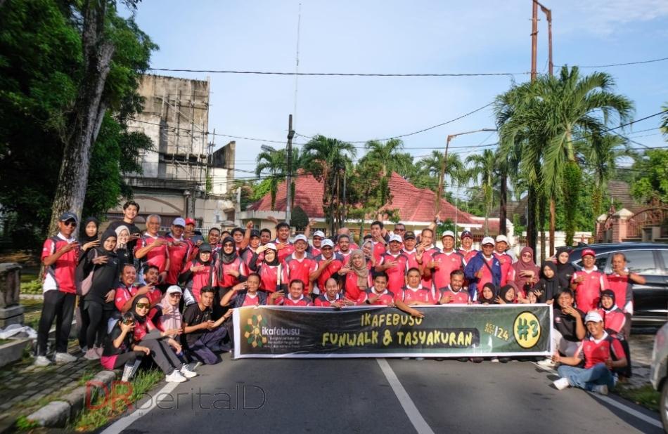 Ikafebusu Gelar Funwalk dan Tasyakuran 3 Tahun Kepengurusan: Refleksi Perjalanan Organisasi