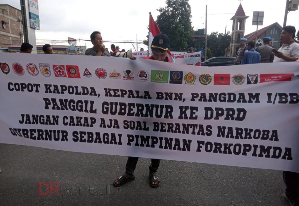 Presidium AMSU Desak Kapolda dan Gubernur Sumut Tangkap Bandar dan Bongkar Barak Narkoba Judi