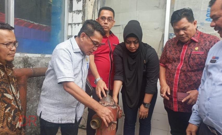 Pansus Pemadam Kebakaran Sidak Pasar Petisah dan Pusat Pasar Medan: Temukan Fasilitas Tidak Layak