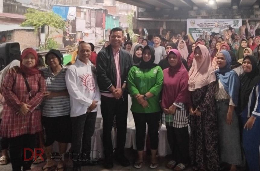 Warga Membludak Saat Sosialisasi Perda Sampah Digelar, Camat Medan Timur Tak Hadir