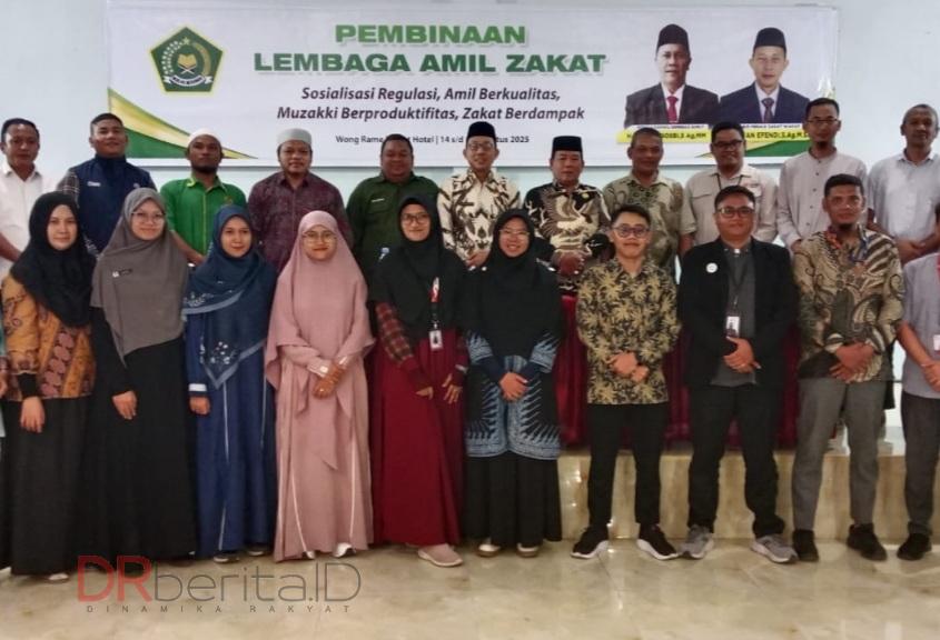 Kanwil Kemenag Sumut Gelar Pembinaan LAZ 2025 di Pantai Cermin