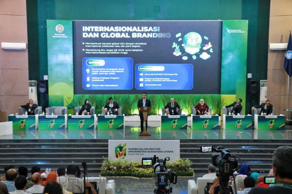 Audisi Rektor Berjalan Lancar, Prof Muryanto Klaim Fondasi USU Telah Kokoh