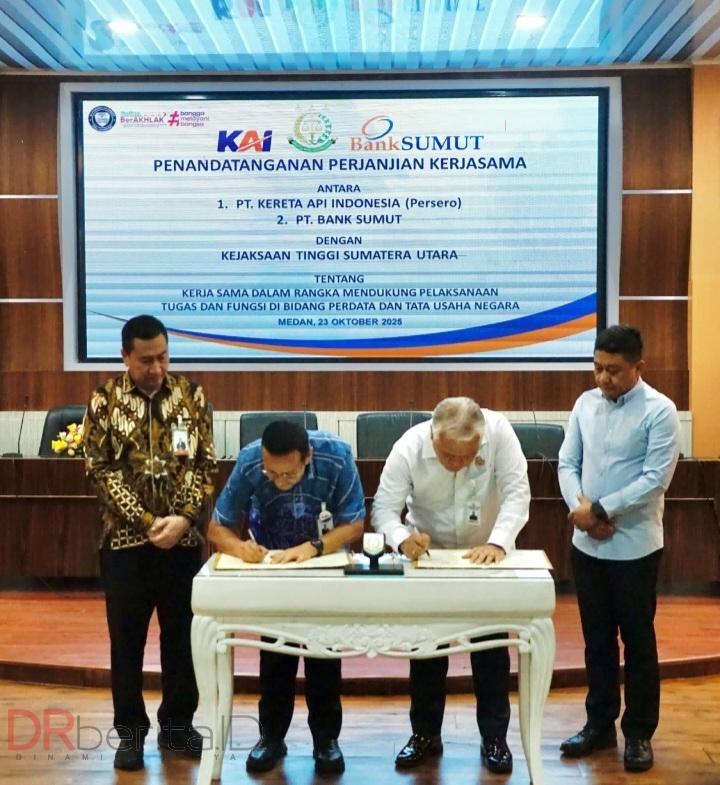 MoU Dengan Bank Sumut, Kajati Harli Siregar Ingatkan Batas Risiko Bisnis dan Risiko Hukum Sangat Tipis