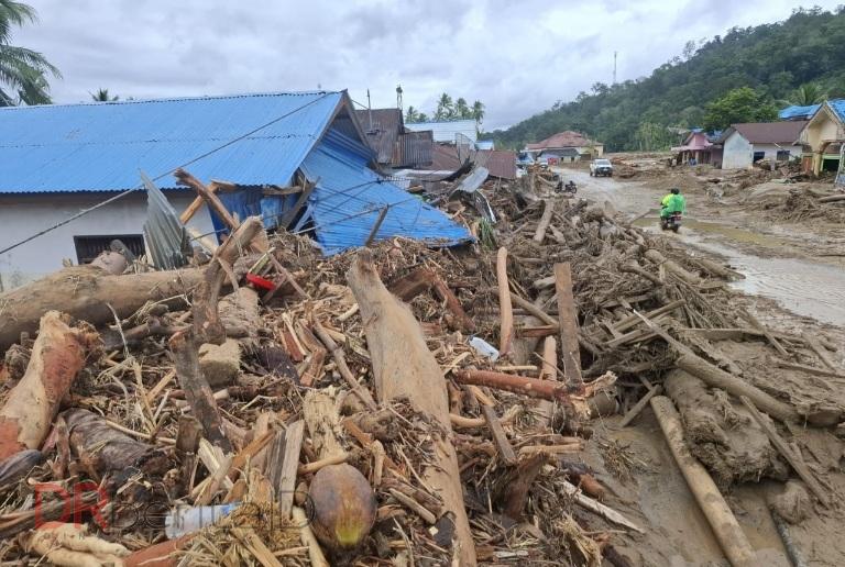 Syawal Harahap: Gelondongan Kayu Hantam Desa Garoga Bukti Nyata Kejahatan Lingkungan Tambang Martabe