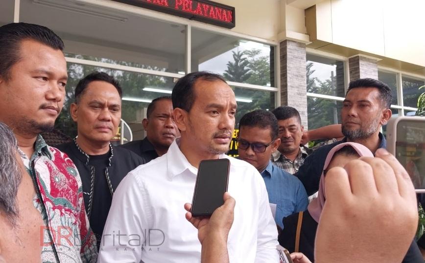 Walikota Tebingtinggi Iman Irdian Saragih Laporkan Wartawan AT ke Polda Sumut