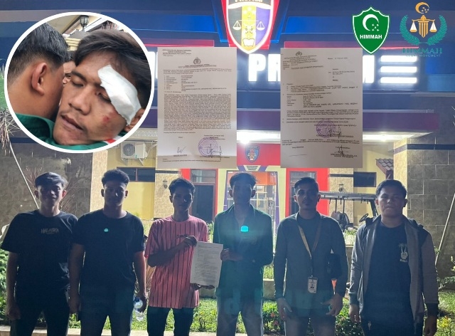 2 Mahasiswa Korban Represif Anggota Polrestabes Medan Lapor ke Propam Polda Sumut