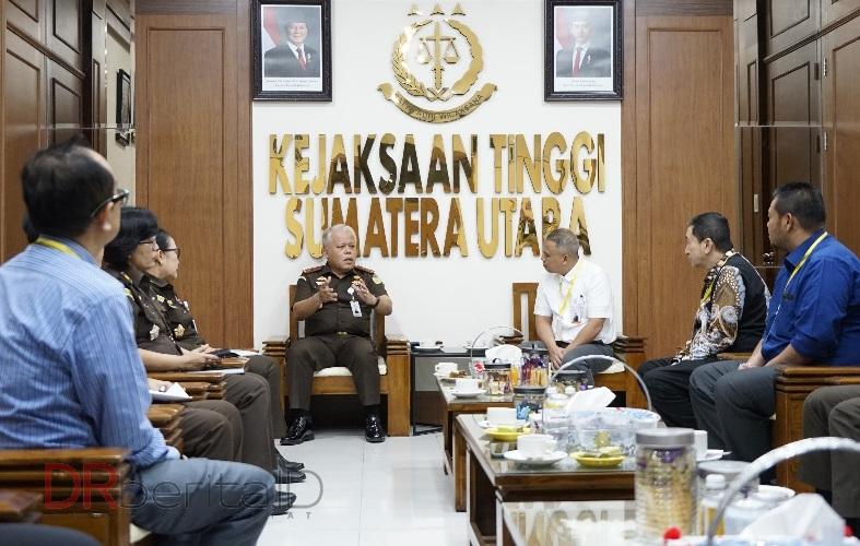 Bertemu Kajati Harli Siregar, Bank Sumut Targetkan Peningkatan Tata Kelola Keuangan