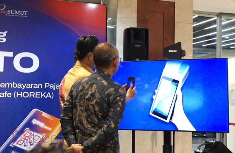 Pertama di Indonesia, Bank Sumut&ndash;Pemko Medan Luncurkan Inovasi QRESTO di Restoran Mewah