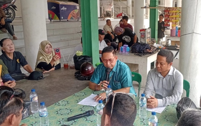 Pedagang Pasar Aksara Baru Medan Keluhkan Kondisi Bangunan dan Sepi Pembeli