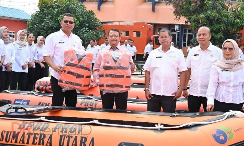Bank Sumut Serahkan CSR Rp.4,46 Miliar ke BPBD Untuk Perkuat Penanganan Bencana