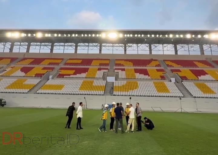 Stadion Teladan Medan Untuk AFF U-19 Sudah Terlihat Cantik Dalamnya