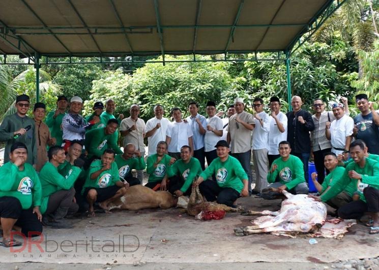 Bank Sumut Bagika Ratusan Paket Daging Qurban Idul Adha Kepada Masyarakat Kota Medan