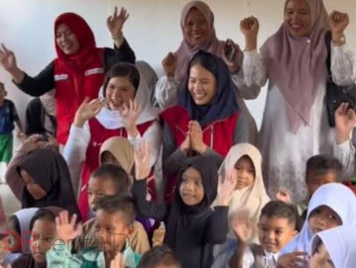 Kisah Anak Anak Aceh Timur Bertemu Maudy Ayunda di Ruang Kelas